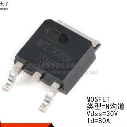 NCE3080K NCE3080 3080 NCE 3080K NCE3O8OK Mosfet SMD 80A 30V N-Ch To-252 Fet