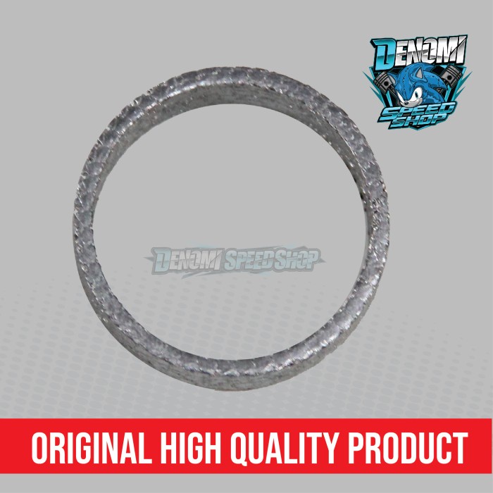 Paking Asbes Packing Gasket Sambungan Tengah Knalpot Yamaha F1ZR FIZR F1Z FIZ R Force 1 Original YGP 4WH-E4714-00