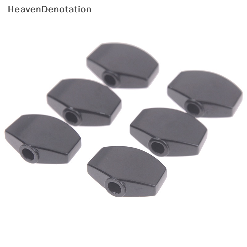 [HeavenDenotation] 6pcs Gitar tuning Pasak Tuner Kepala Mesin Pengganti Tombol knob handle tip HDV