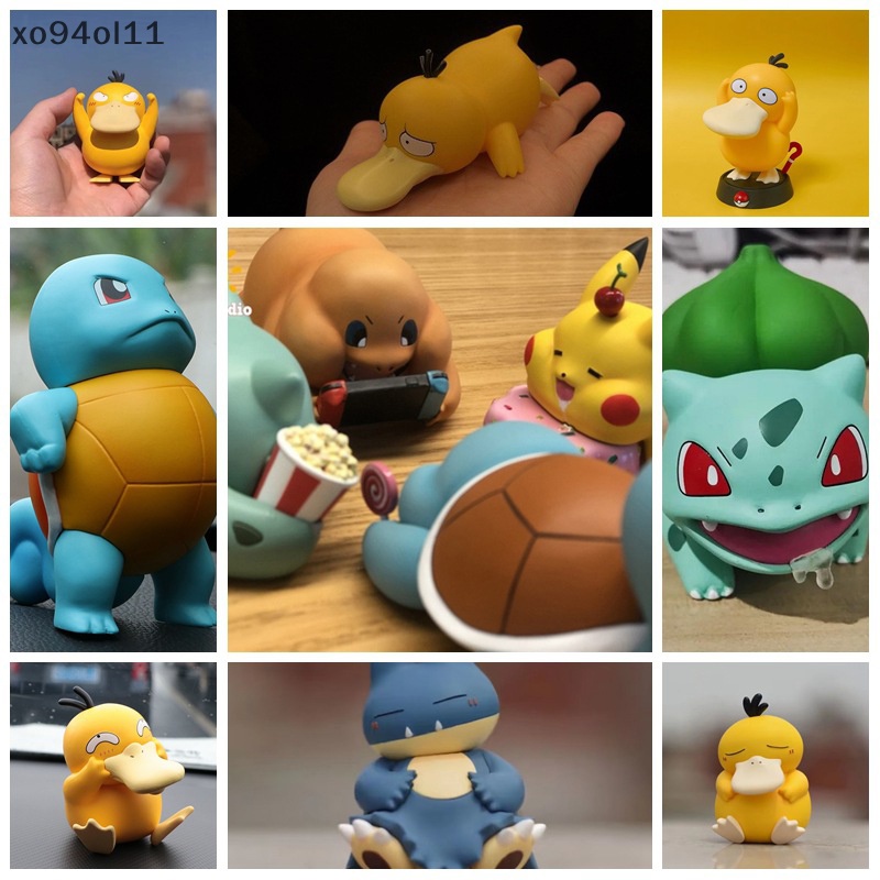 Xo Snorlax Ice Cream Lengan Sambung Starry Dream Series Psyduck Model Snorlax OL