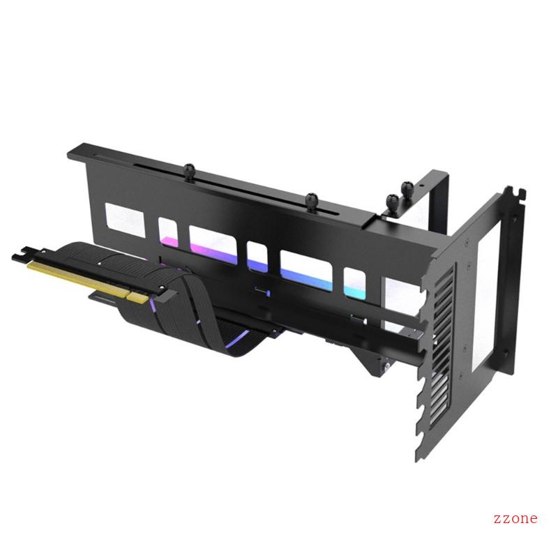 Zzz Bracket Kemudi Kartu Grafis Cocok PCI-E4 0x16 Universal Vertical Holder