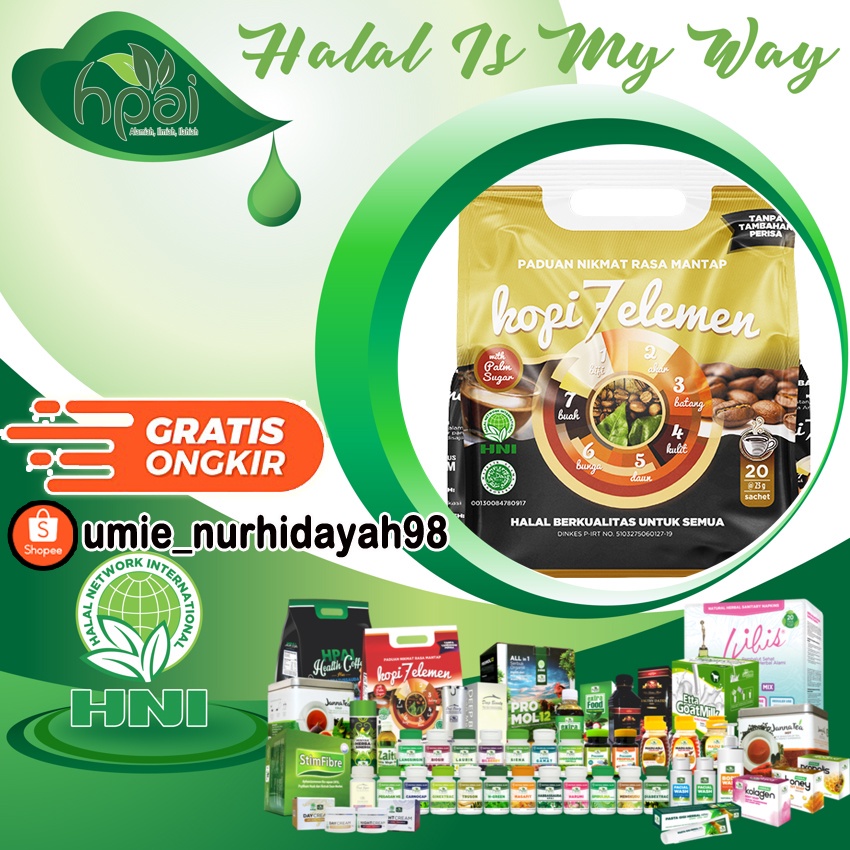 KOPI 7 ELEMEN PREMIUM HNI HPAI ..