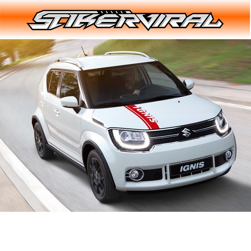 stiker mobil stiker kap bemper suzuki ignis stiker mobil ignis stiker kap depan mobil ignis stiker b