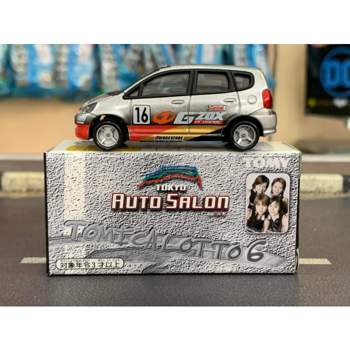 Tomica Lotto 6 Tokyo Auto Salon Honda Fit Gzox Made in China