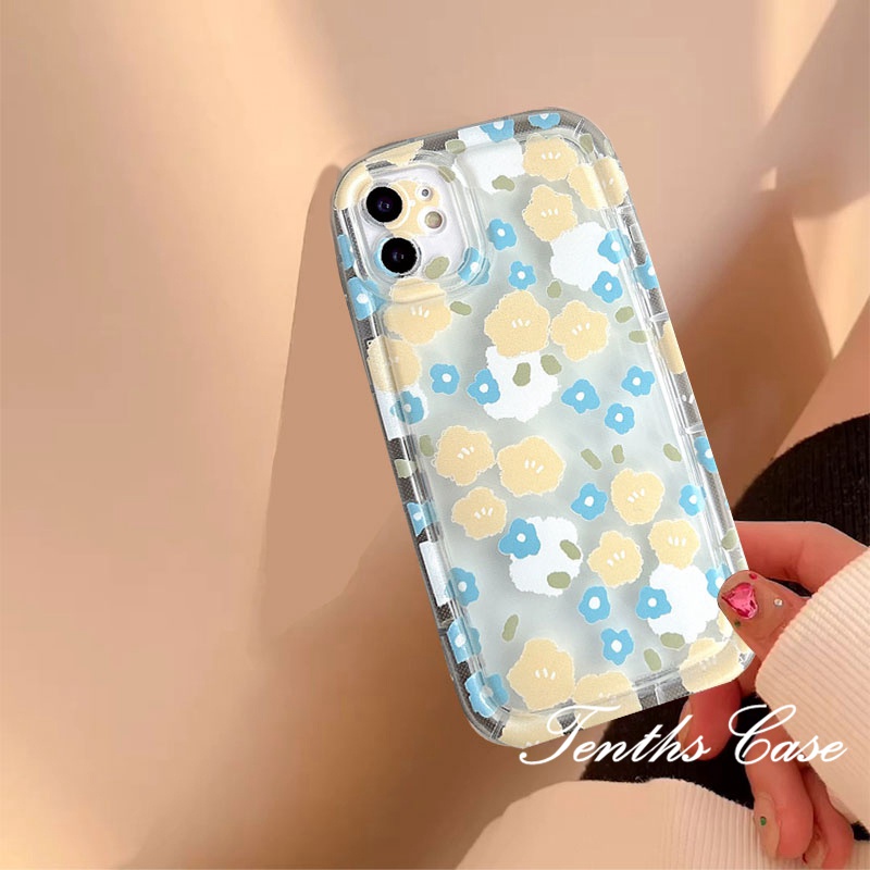 Kompatibel Untuk IPhone14 13 12 11 Pro Max8 7 6 6s Plus X Xr Xs Max SE 2020sabun Cover Flower Phone Case