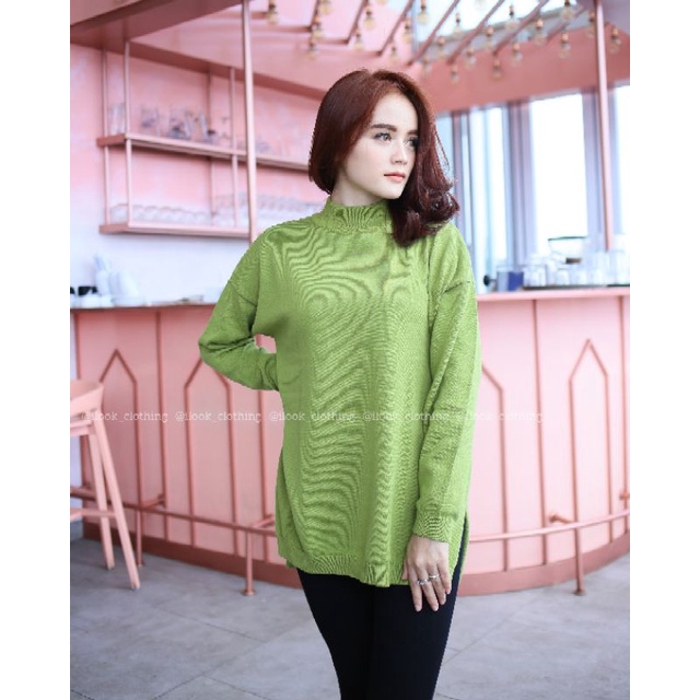 JOYLYN KNIT TOP atasan rajut wanita