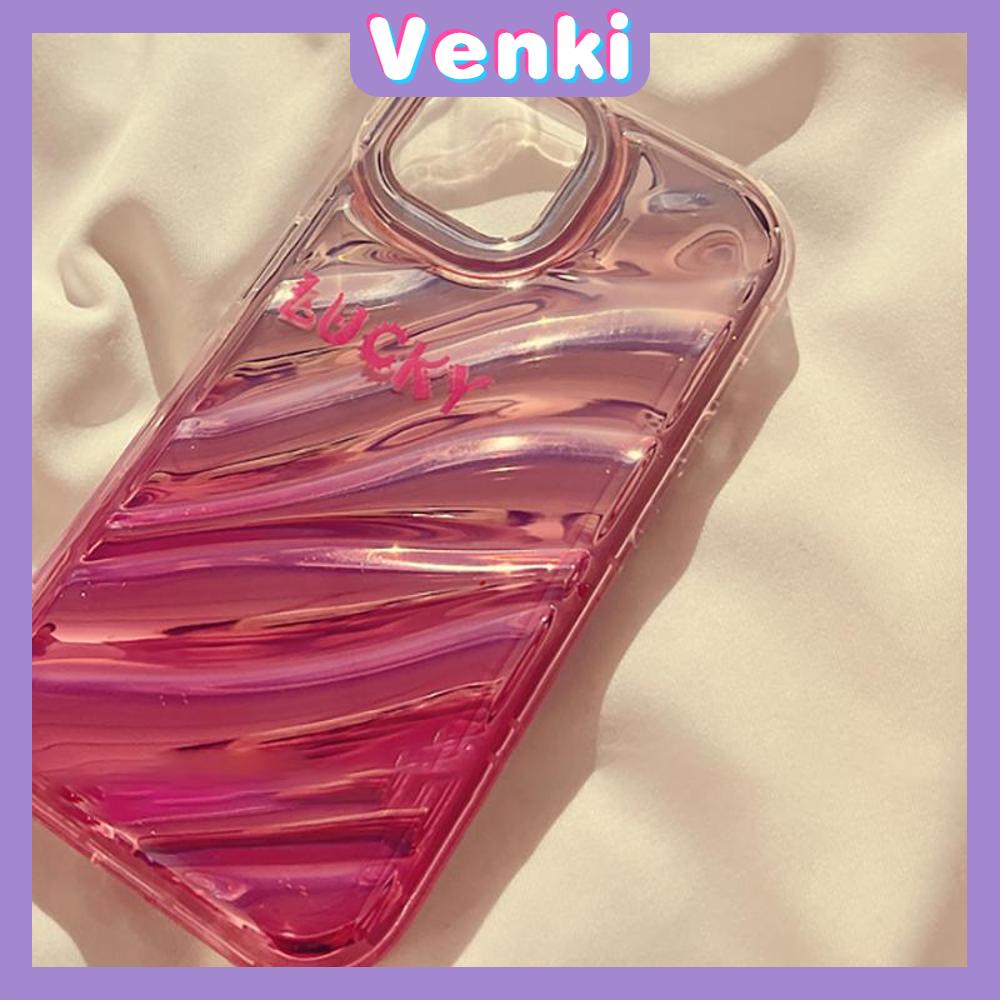 Venki - Untuk Iphone11 iPhone Case Laser Reflektif Bening Casing Ponsel TPU Lembut Shockproof Airbag Ponsel Simple Multicolor Kompatibel Dengan Iphone14 13 Pro Max 12 Pro Max XR Xs7