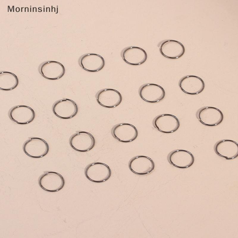 Mornin 20PCS Fashion Plag Bulat Berbentuk Hidung Cincin Hoops Untuk Wanita Pria Gadis Tubuh Perhiasan Aksesori Sederhana Kreatif Hidung Cincin id