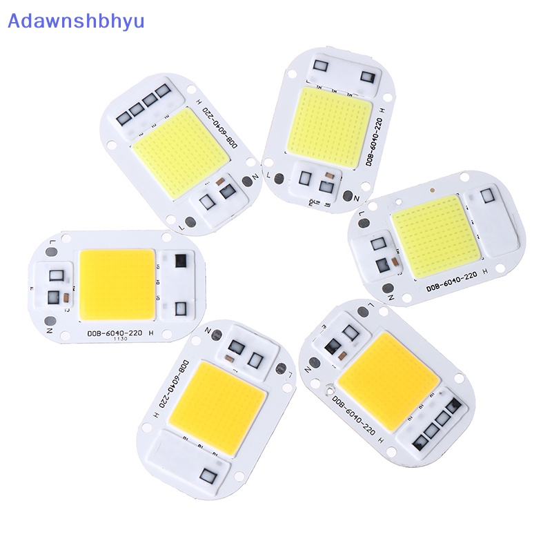 Adhyu LED chip 20W 30W 50W AC 220V smart COB lamp beads Lampu LED Tanpa driver DIY ID