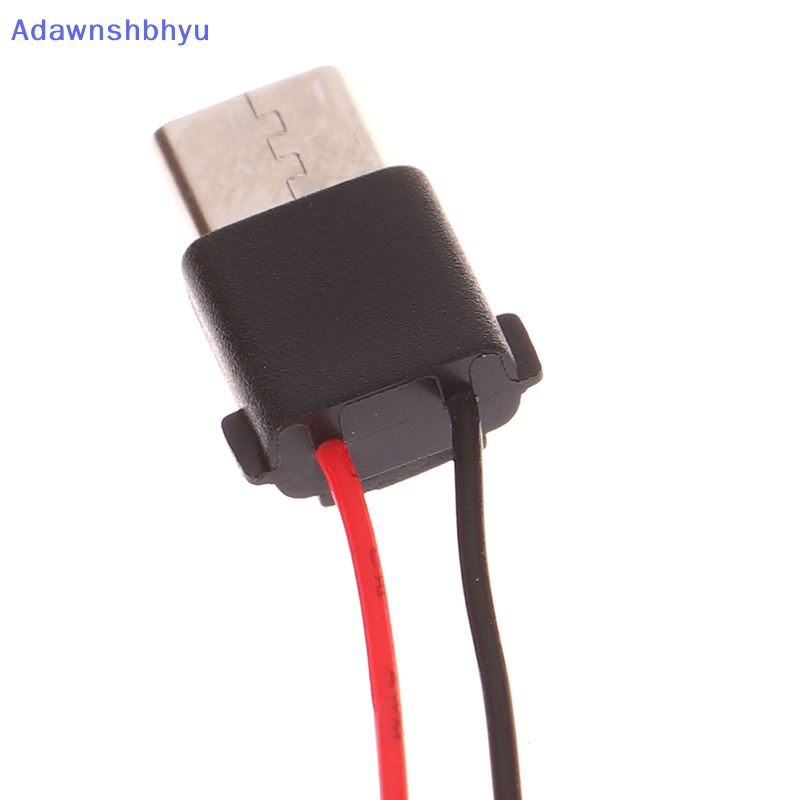 Adhyu USB Type-C Waterproof Connector Welding Wire Female Socket Soket Antarmuka Pengisian Port Tipe-C Dengan Kawat Las ID