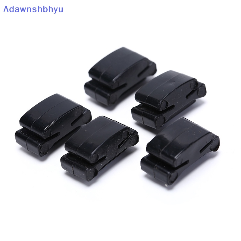 Adhyu 5pcs Holder Pick Gitar Karet Hitam Fix on Headstock Untuk Gitar Bass Ukulele ID