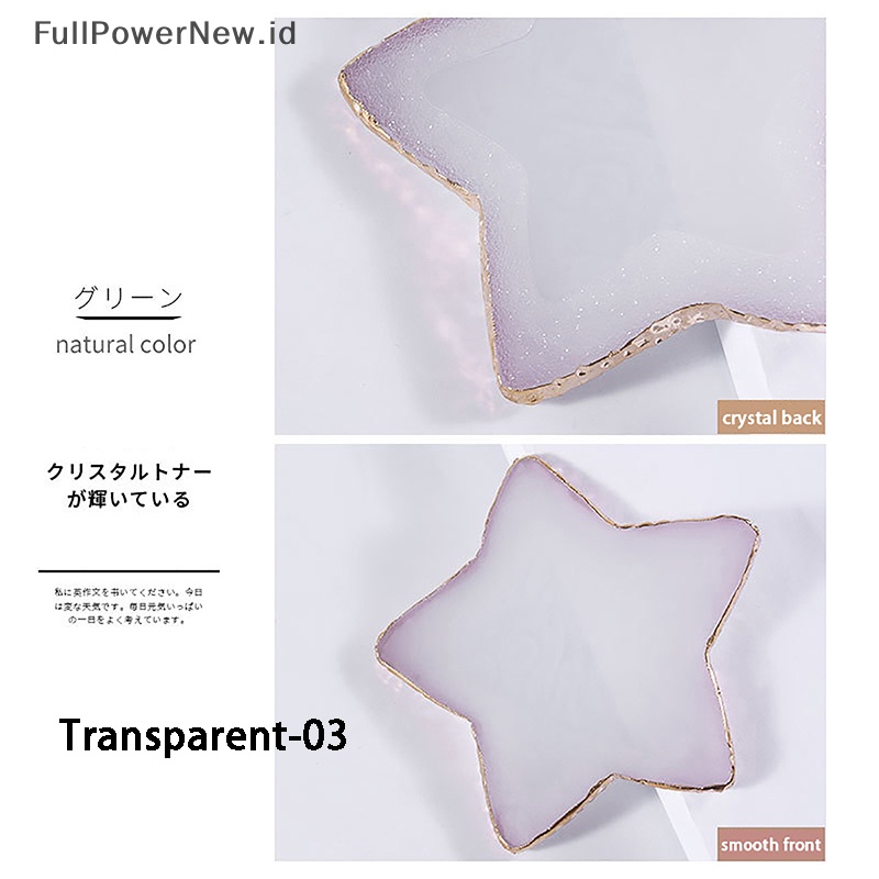 Power Resin Batu Akik Nail Color Palette Manicure Nail Art Display Rak Alat Pencampur ID
