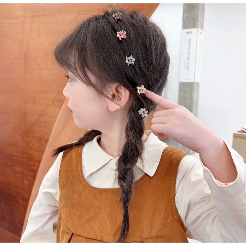 [10PCS/ 26style]jepit Rambut Kecil Warna-Warni Hair Clip Kid Hair Clip Pin Rambut Korea Jepit Rambut Anak Klip Bunga