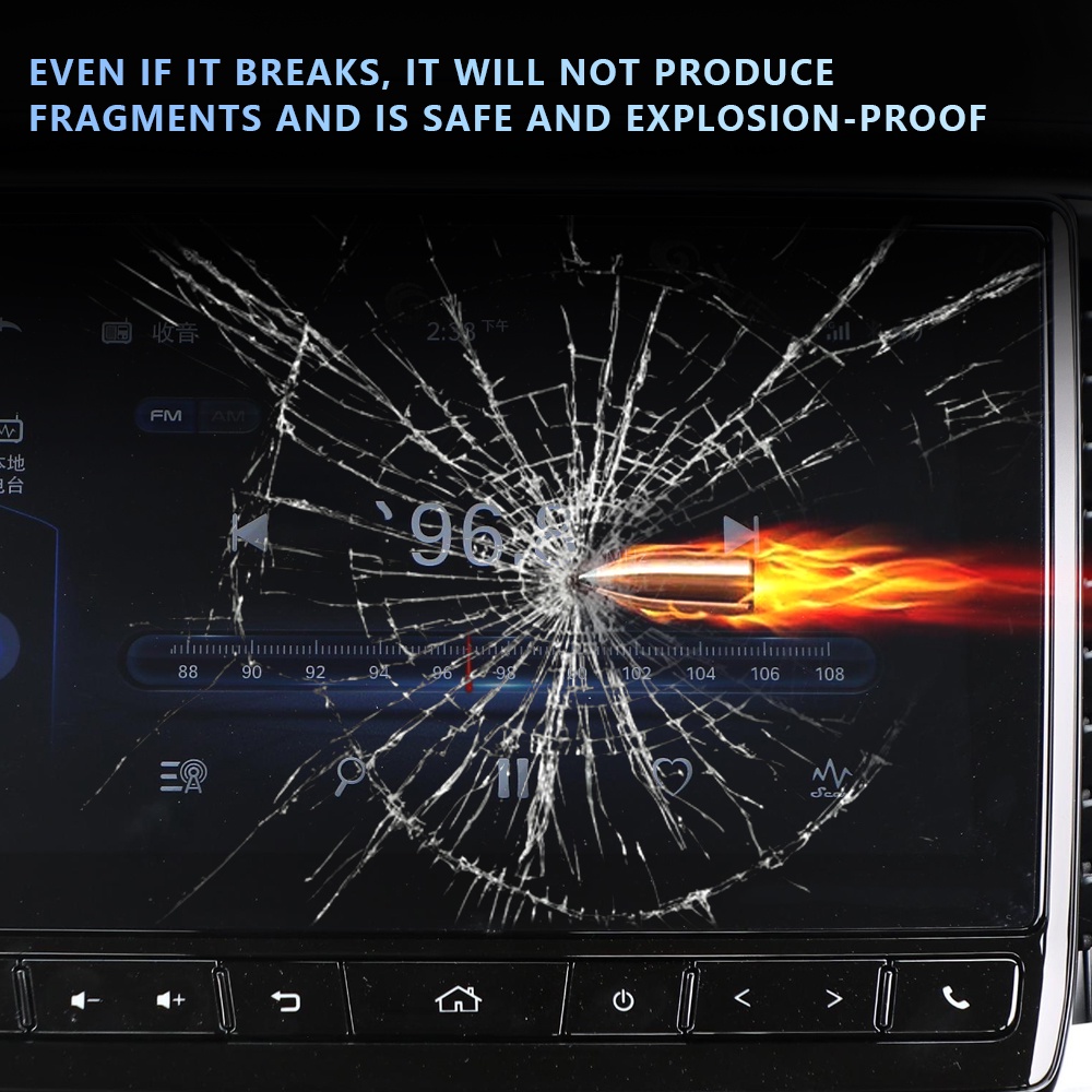 Kacamata Tempered Mobil GPS Screen Film Navigasi Film Untuk Isuzu D-Max Dmax2021 2022 2023 Aksesoris