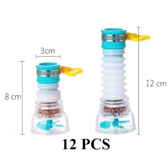 GSF Saringan Kran Air Kamar Mandi Filter Sambungan Kran Air Include Klem Besi 12 PCS ORIGINAL