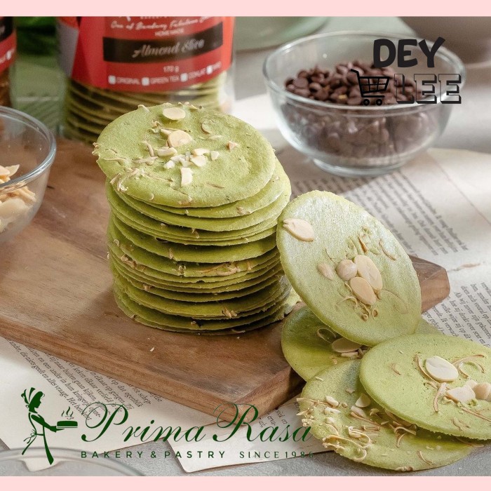 

PRIMARASA Almond Slice MATCHA 170gr Bandung