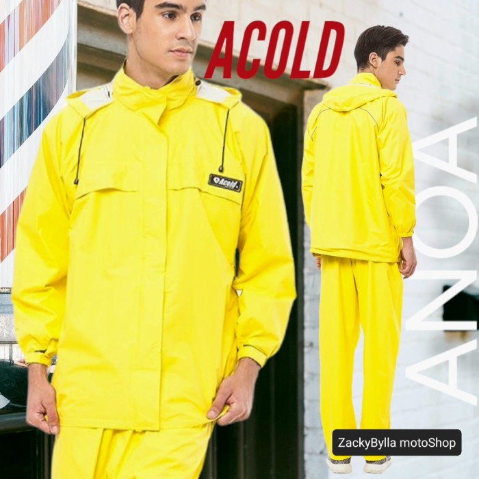 Jas Hujan ACOLD Taslan  Mirip , Doqment, Consina | - XS