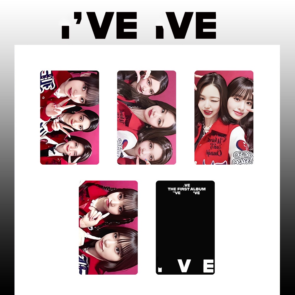 10pcs /set IVE Album I'VE Photocards Lomo Kartu Kpop Postcards Collection