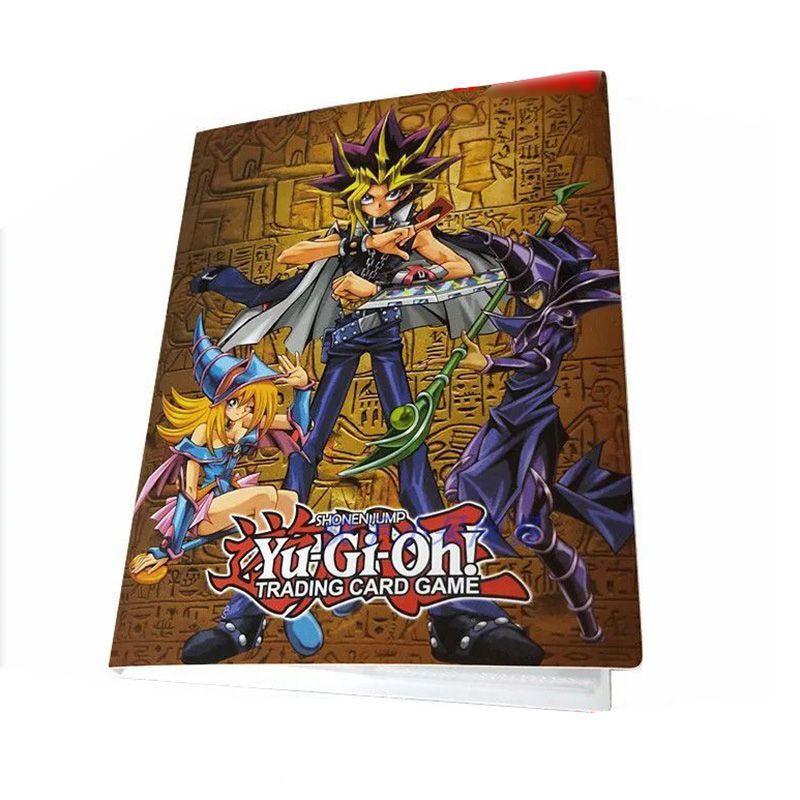 Album Pengikat Holder Kartu Kapasitas Yu Gi Oh 20halaman Yu-Gi-Oh! Board Game Book Sleeve/Kaos Game Lengan Pendek/Kaos Game Lengan Pendek