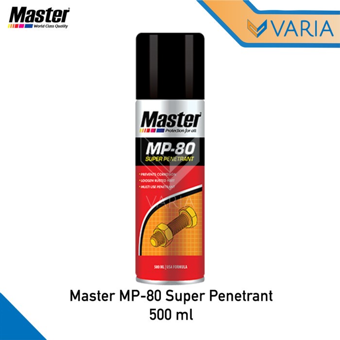 Master MP-80 Super Penetrant 500 ml Cleaner Anti Karat Serbaguna