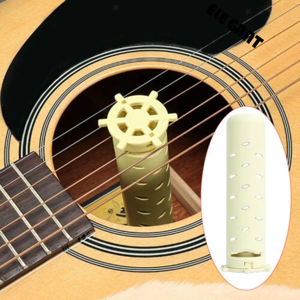 [Elegan] Gitar Humidifie Gitar Akustik Berguna Perawatan Alat Musik Anti-panel Retak Instrumen Senar Lubang Suara Humidifier