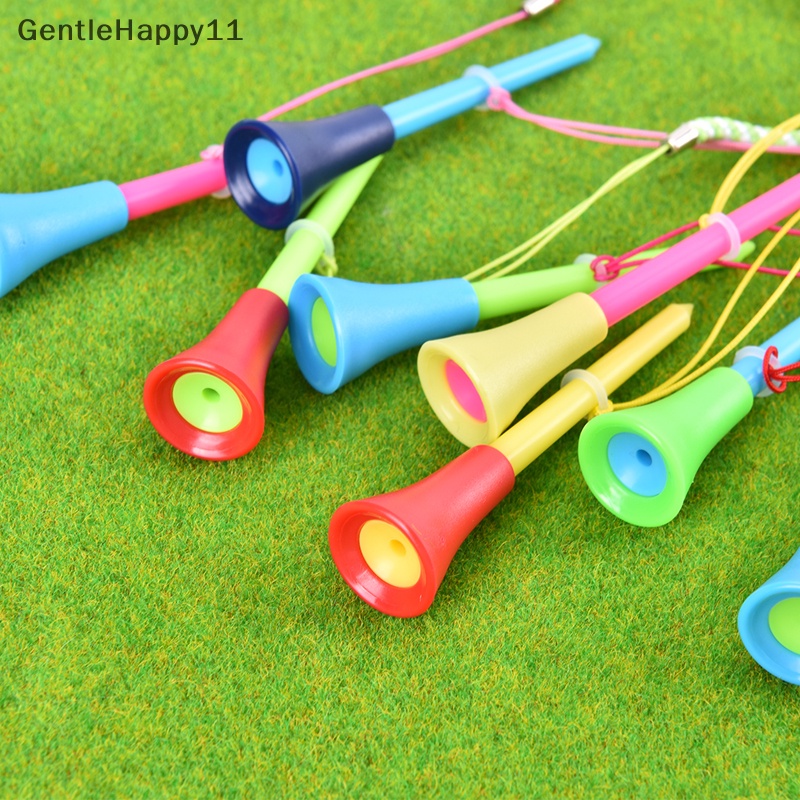 Gentlehappy 1Pcs Tee Karet Golf Motif Kartun Tali Holder Bola Golf Mencegah Kehilangan id