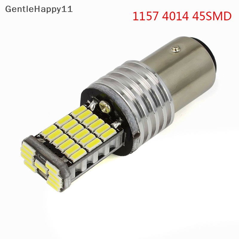 Gentlehappy 1157lampu led Canbus P21W/5W Bay15d 45lampu led smd 4014rem Stop Cadangan Ekor Lampu Bohlam id