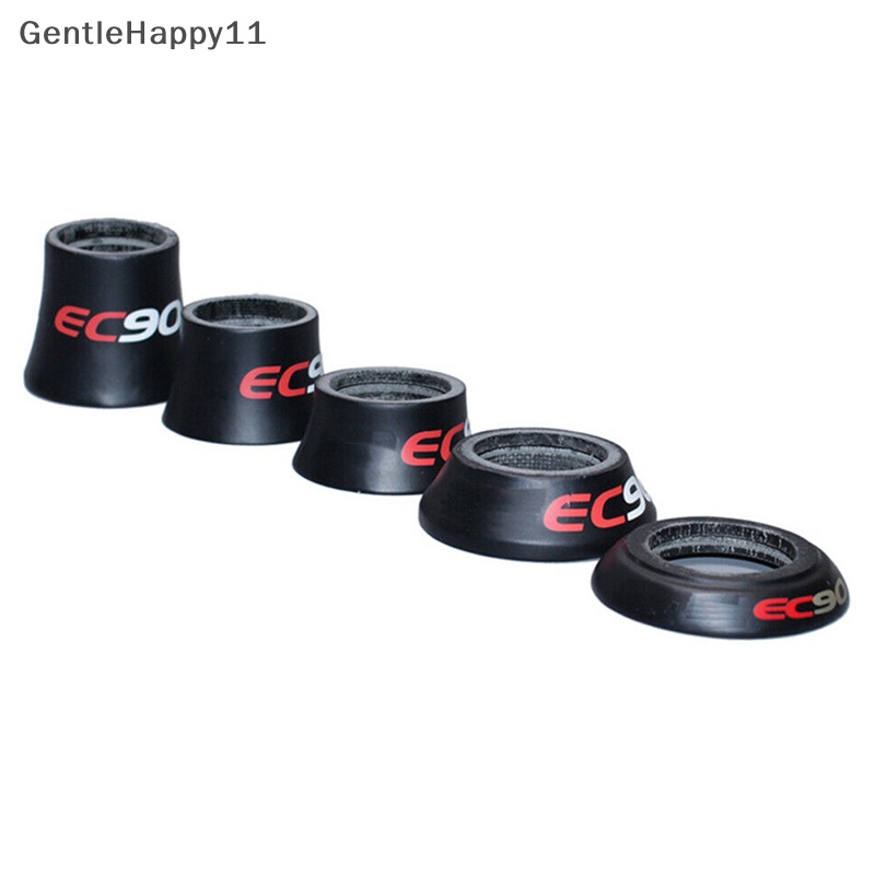 Gentlehappy EC90 28.6 Carbon Fiber Sepeda Kerucut Spacer Headset Spacer Mesin Cuci Penutup Atas id