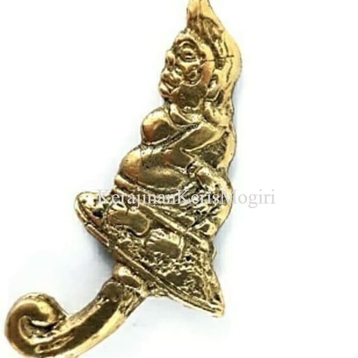 

keris kuningan semar mini Termurah