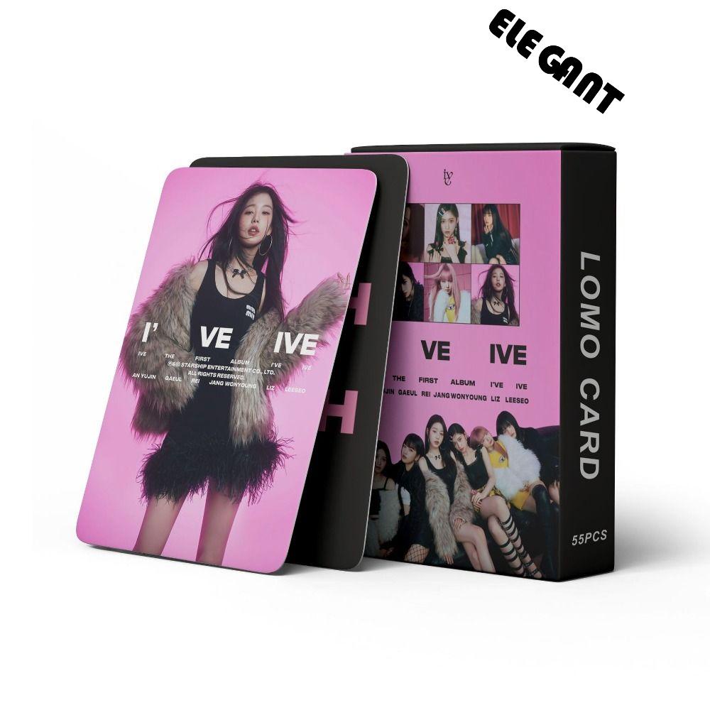 [Elegan] Lomo Card Set Girl Toy HD Card Album Card Collector Card Idol Album Idol Foto Kartu Koleksi Hadiah Cewek Kartu Grup