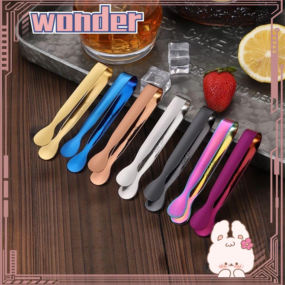 WONDER Ice Tong Multicolor Peralatan Dapur Aksesoris Dapur Roti Makanan BBQ Clip