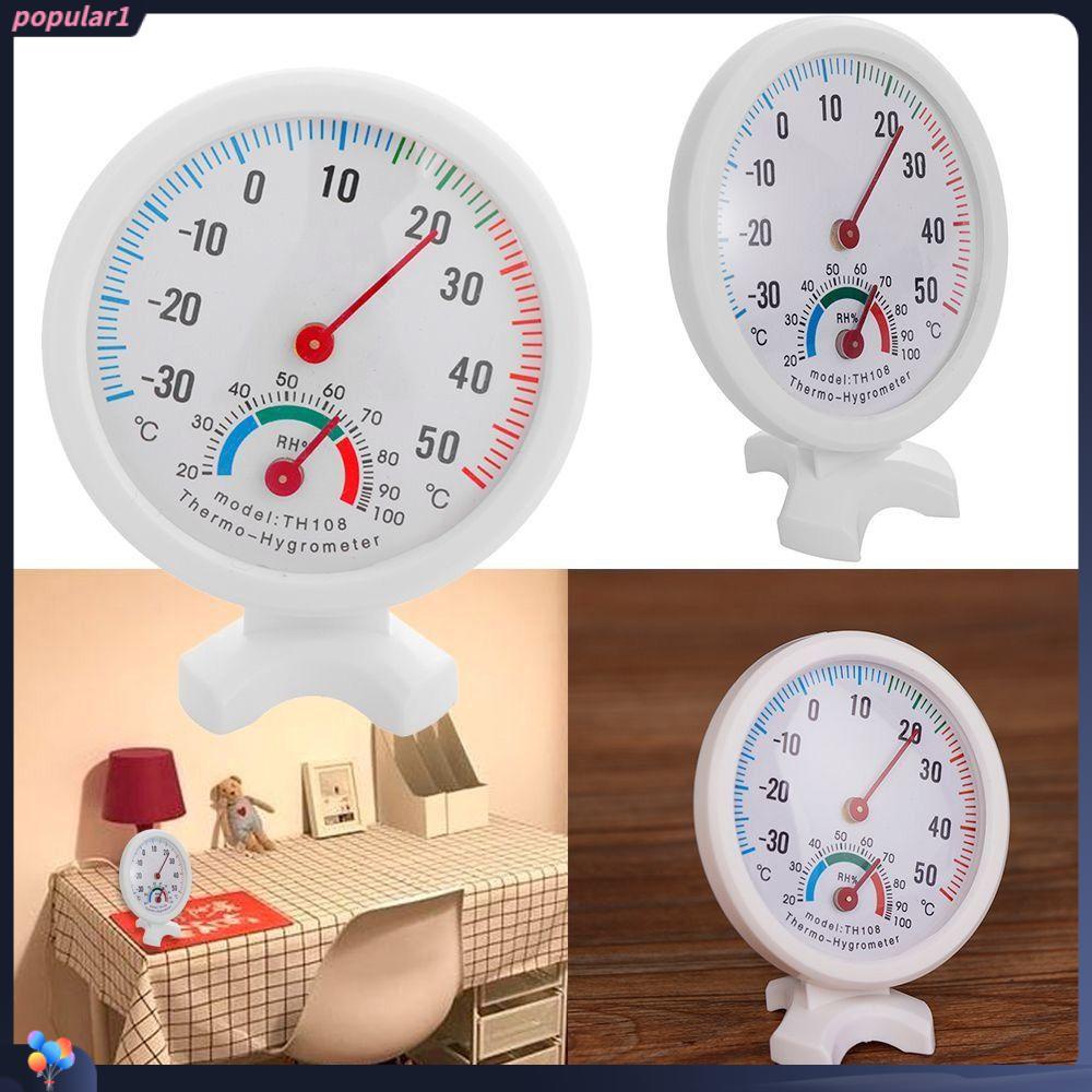 POPULAR Populer Termometer Rumah Tangga Kamar Bayi Berdiri Gantung Bulat Termometer Basah