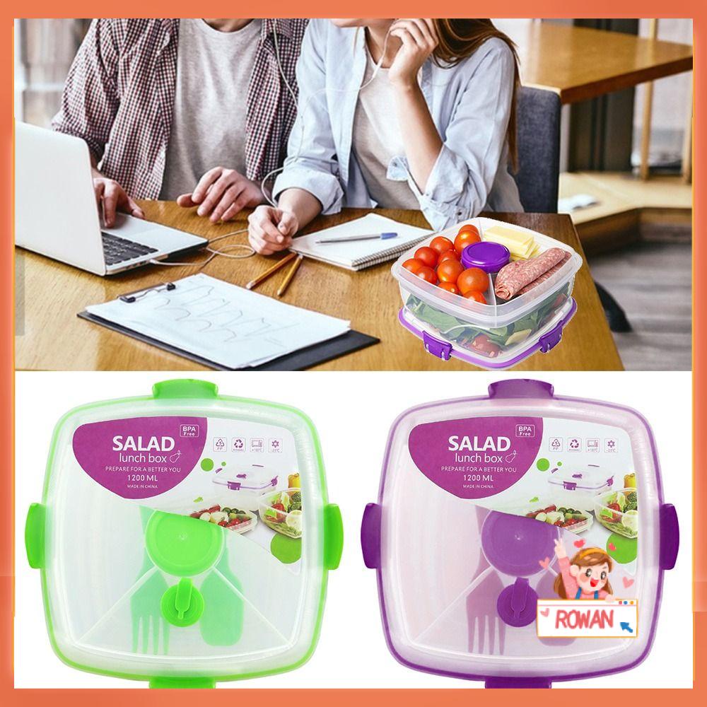 R-FLOWER Lunch Box Microwavable Piknik Camping Wadah Makanan