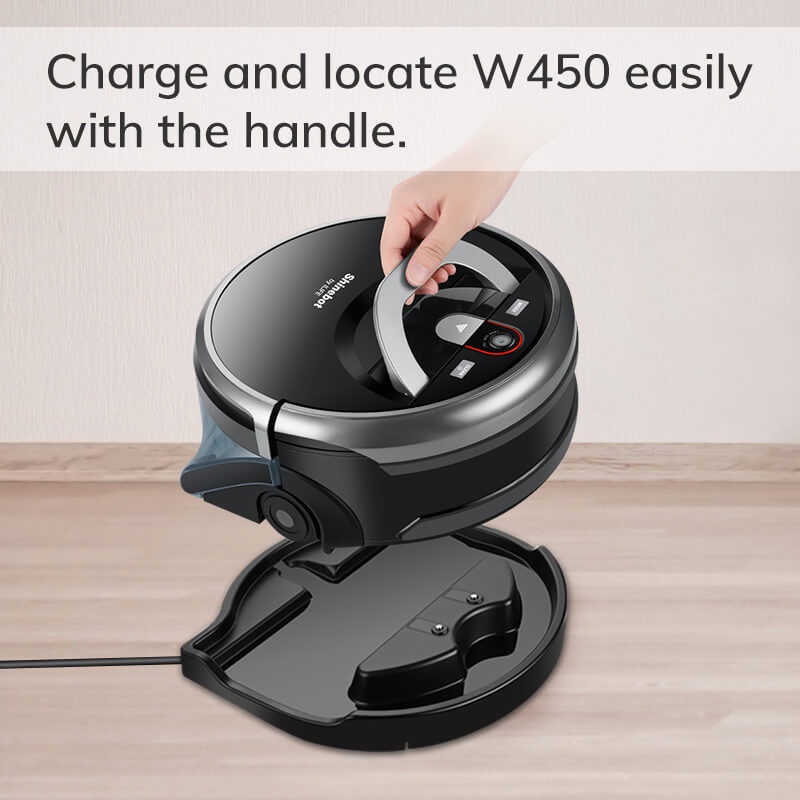 PNK23 ILIFE Shinebot W450 Mopping Robot Cleaner Smart Navigation APP Control