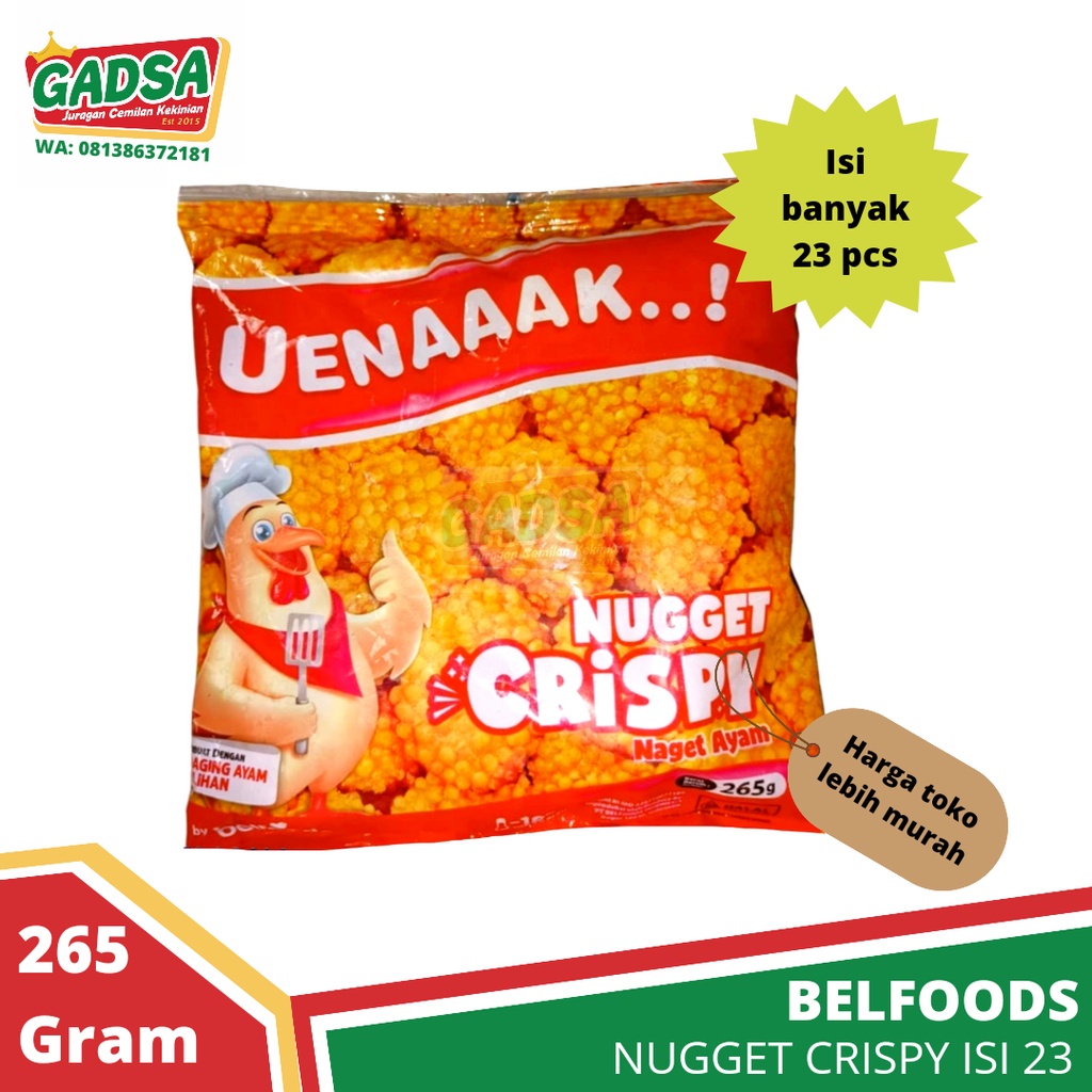 Nugget Crispy BELFOODS 265 gram