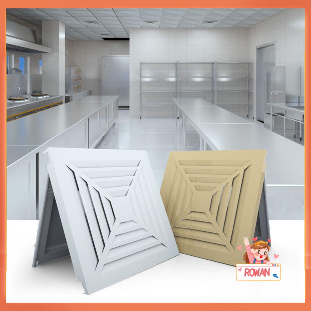 R-FLOWER Air Vent Diffuser Tahan Lama Adjustable Sirkulasi Udara Perlengkapan Ac Penutup Lubang Angin