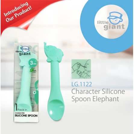 Little Giant Chatacter Silicone Spoon LG1122