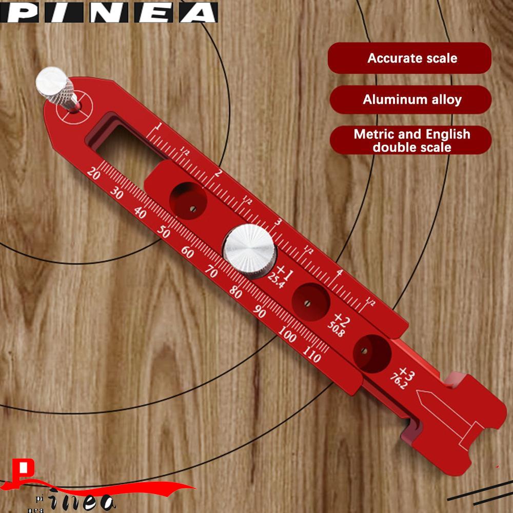 PINEAPPLE Alat Gambar Nanas Penanda Titik Tetap Dekorasi Desain Scribe Gauges Woodworking Compasses