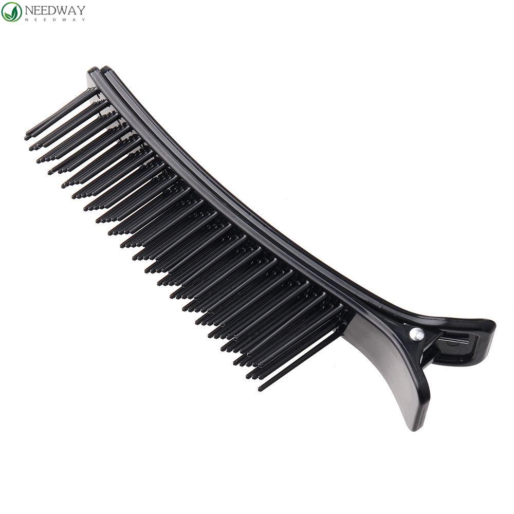 NEEDWAY Klip Rambut Profesional Pengeringan Perm Styling Tools Hairdressing Sectioning Cutting Penjepit Styling Rambut Sisir Warna Rambut