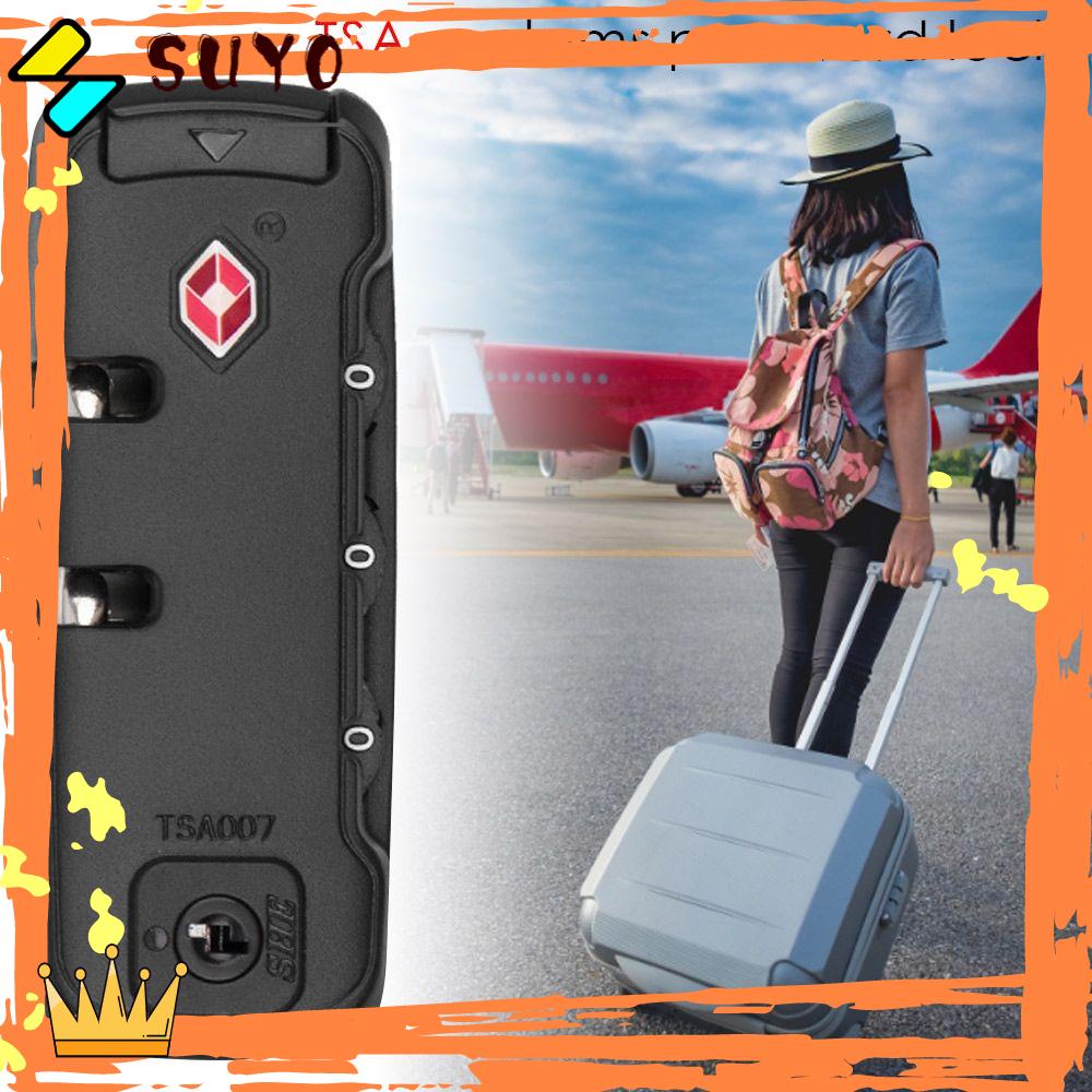 SUYO Tsa Customs Lock Koper Portable Anti Maling Tahan Cuaca Aman Code Lock