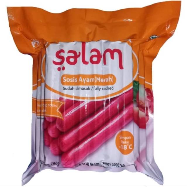 Salam sosis ayam merah 750 gr