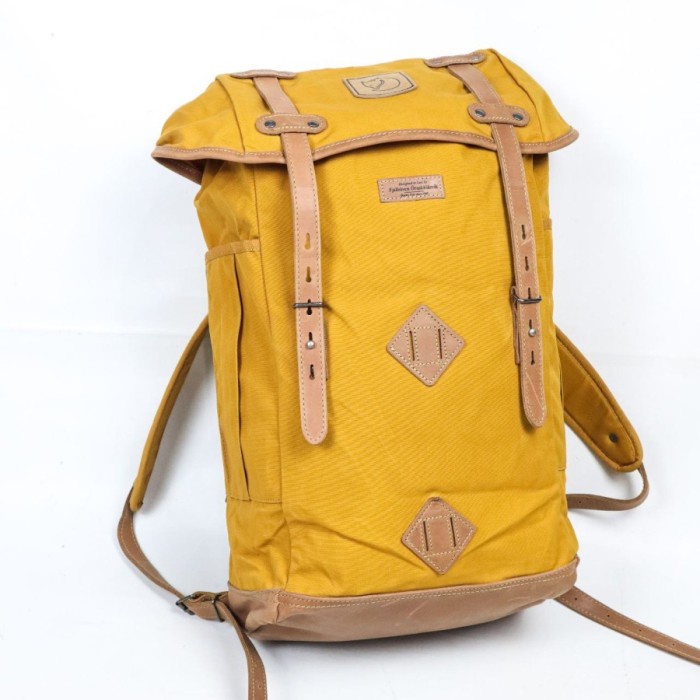 Tas Ransel Backpack daypack fjallraven rucksack no. 21 Large yellow