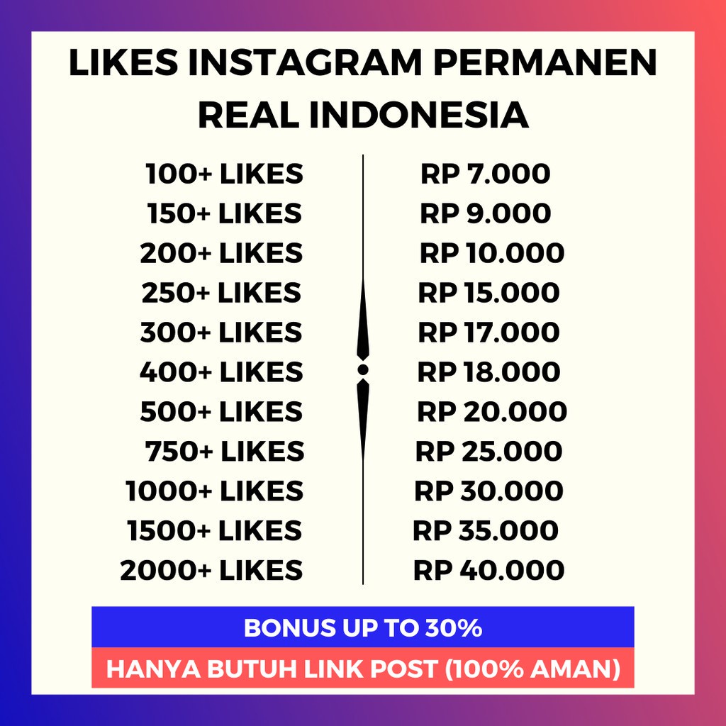 Like Instagram Indonesia
