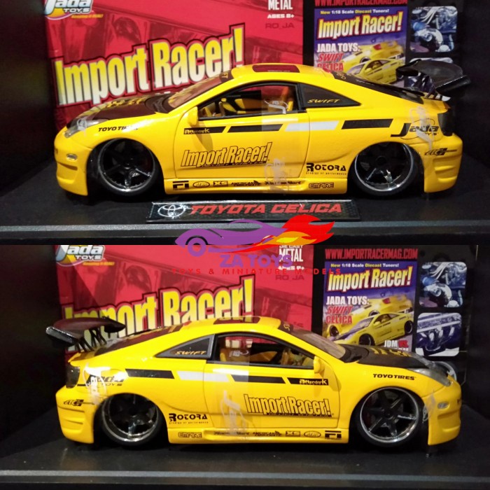 IGS79 Diecast Toyota Celica Kuning Jada Toys Import Racer Skala 1:18