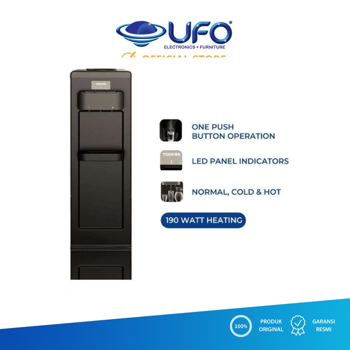 Toshiba Dispenser Air Galon Atas RWFW1917TN(K)