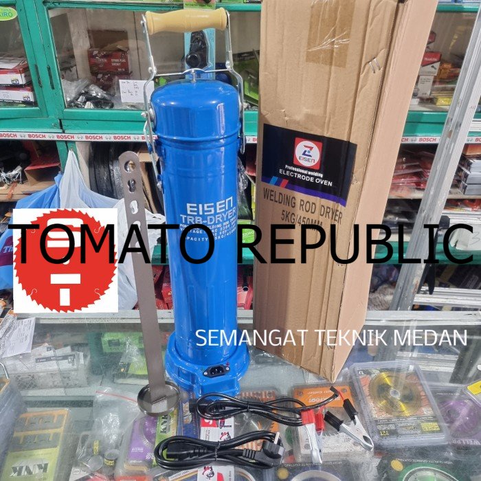 Murah TRB-5E TERMOS KAWAT LAS OVEN WELDING ELECTRODE ROD DRYER 5KG EISEN VGW349