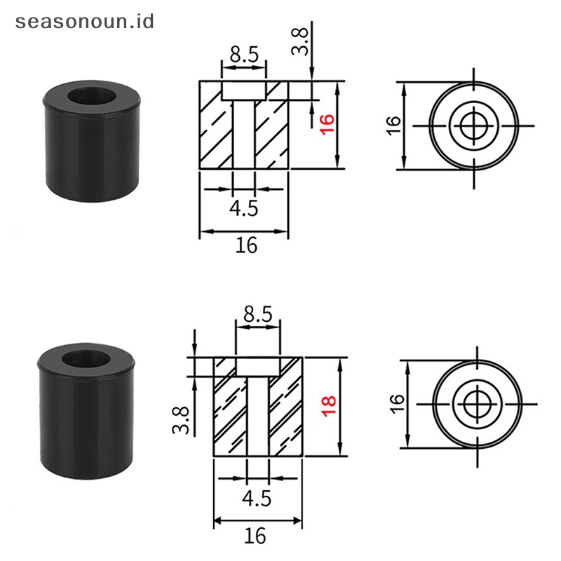 Alfineasonoun 4kubik alfinot alfined stapelilicone galiheveling alfinolumn 18mm 16mm untuk galihnder 3 suket10 suket10 suketeveler .