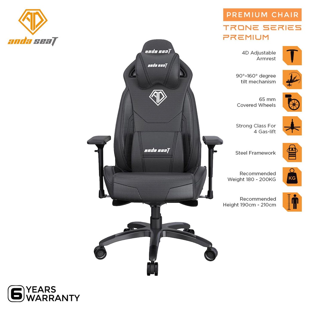 AndaSeat Throne Series Premium Kursi Gaming Chair