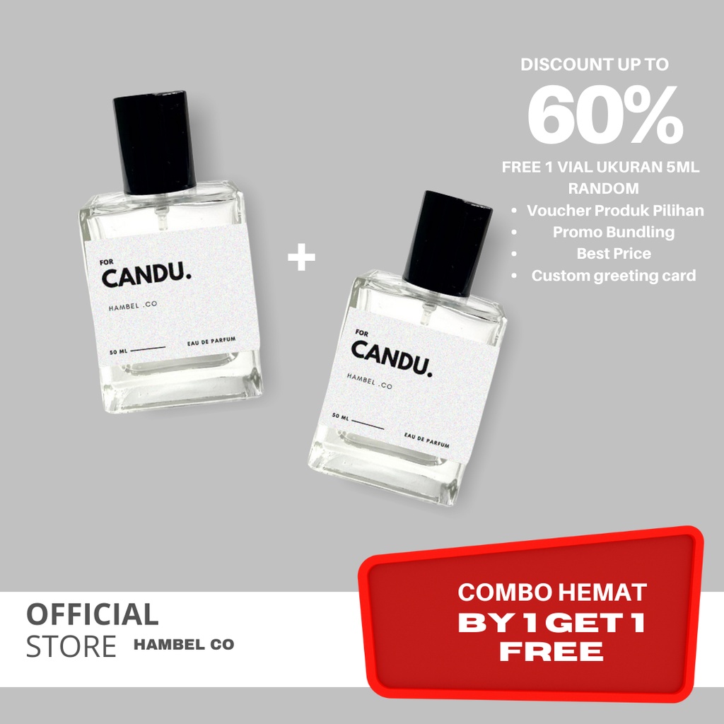 Hambel Parfum-For Candu - BUY 1 GET 1 FREE