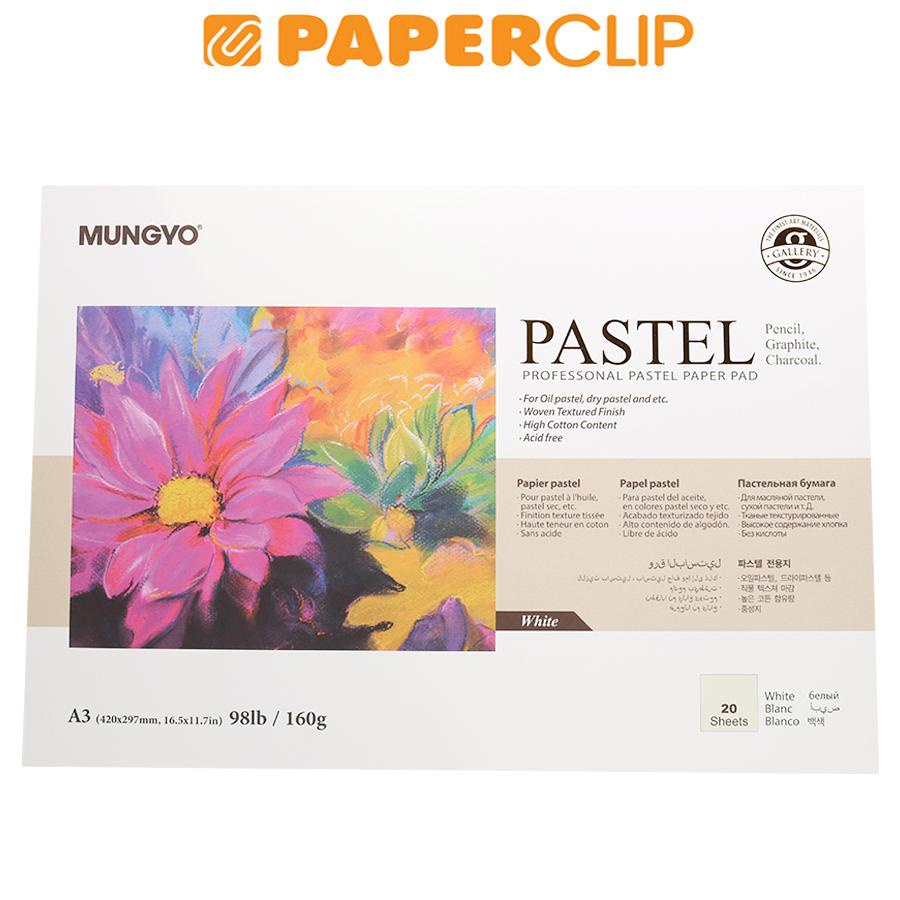 

KERTAS / PASTEL PAPER MUNGYO MPPP-A3 20S WHITE PAPER